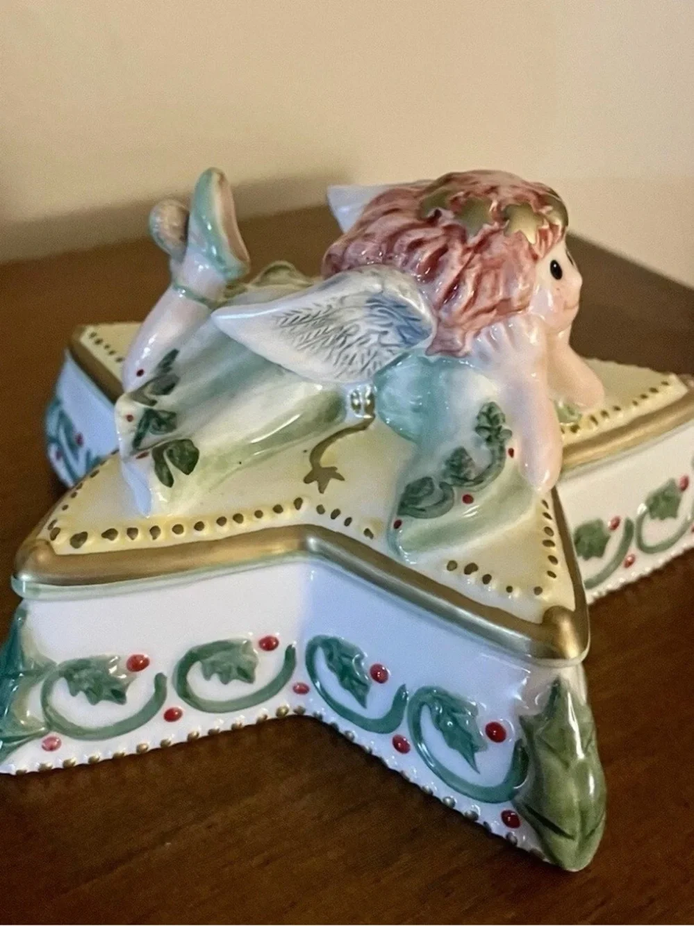 Fitz and Floyd porcelain star